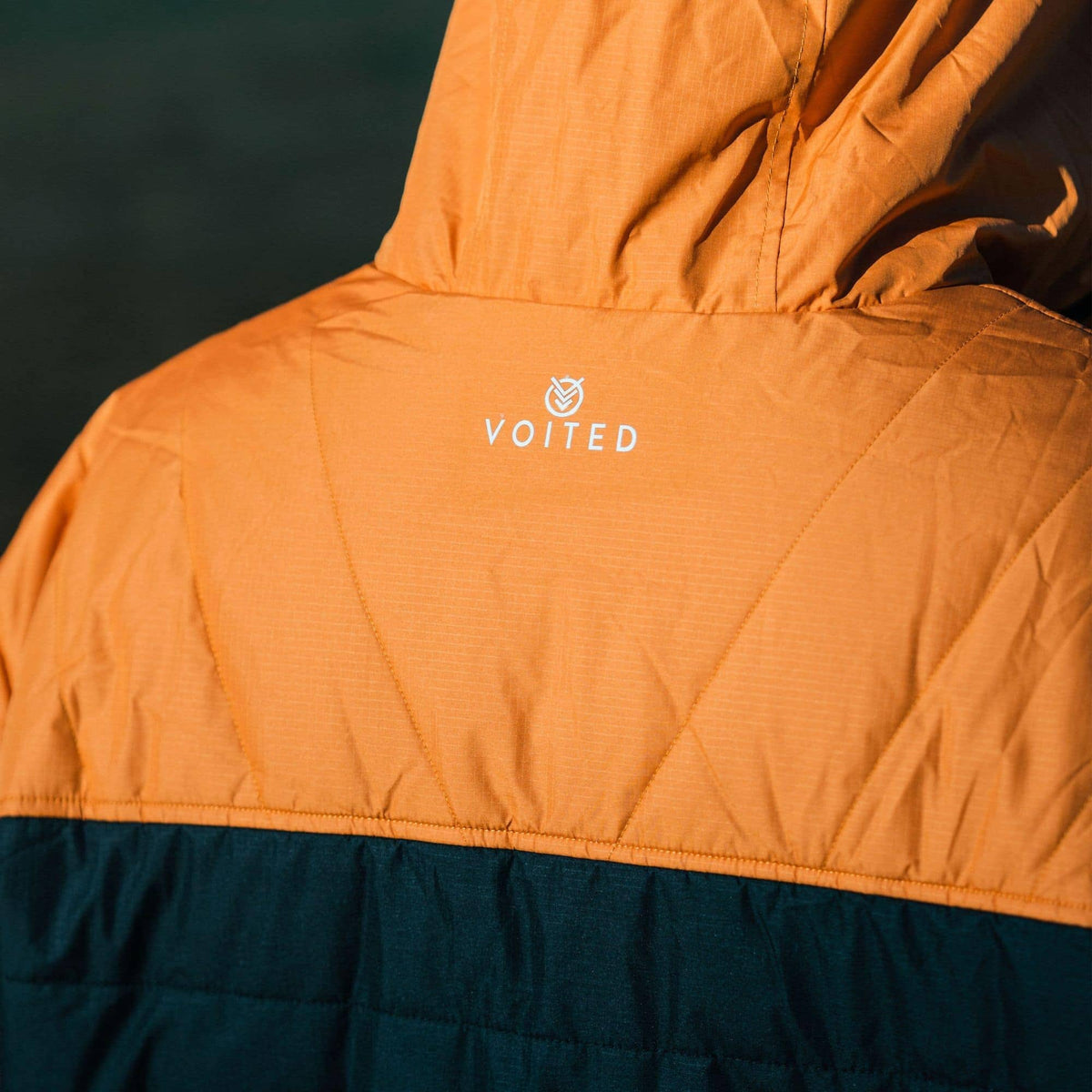 Voited Premium Wearable Sleeping Bag For Camping, Vanlife & Indoor - Desert / Black / Navy