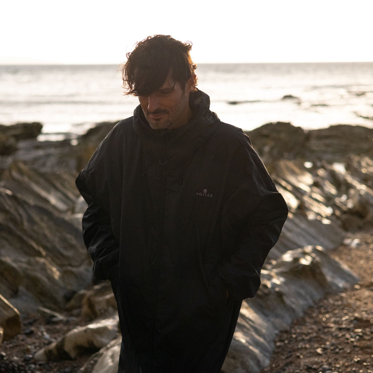 VOITED Allweather Coat - Black