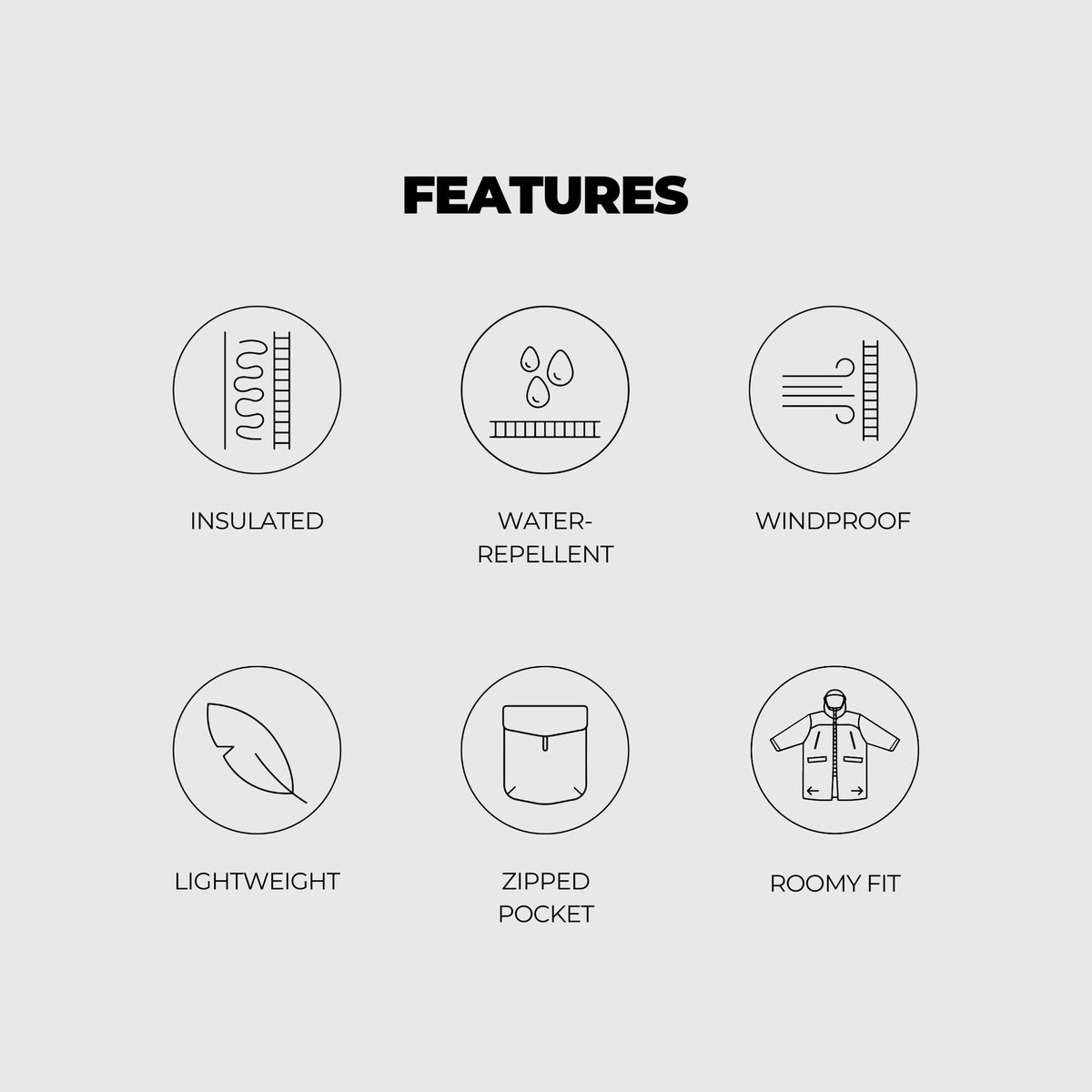VOITED 3rd Edition Outdoor Changing Robe & Drycoat for Surfing, Camping, Vanlife & Wild Swimming - Waterfall