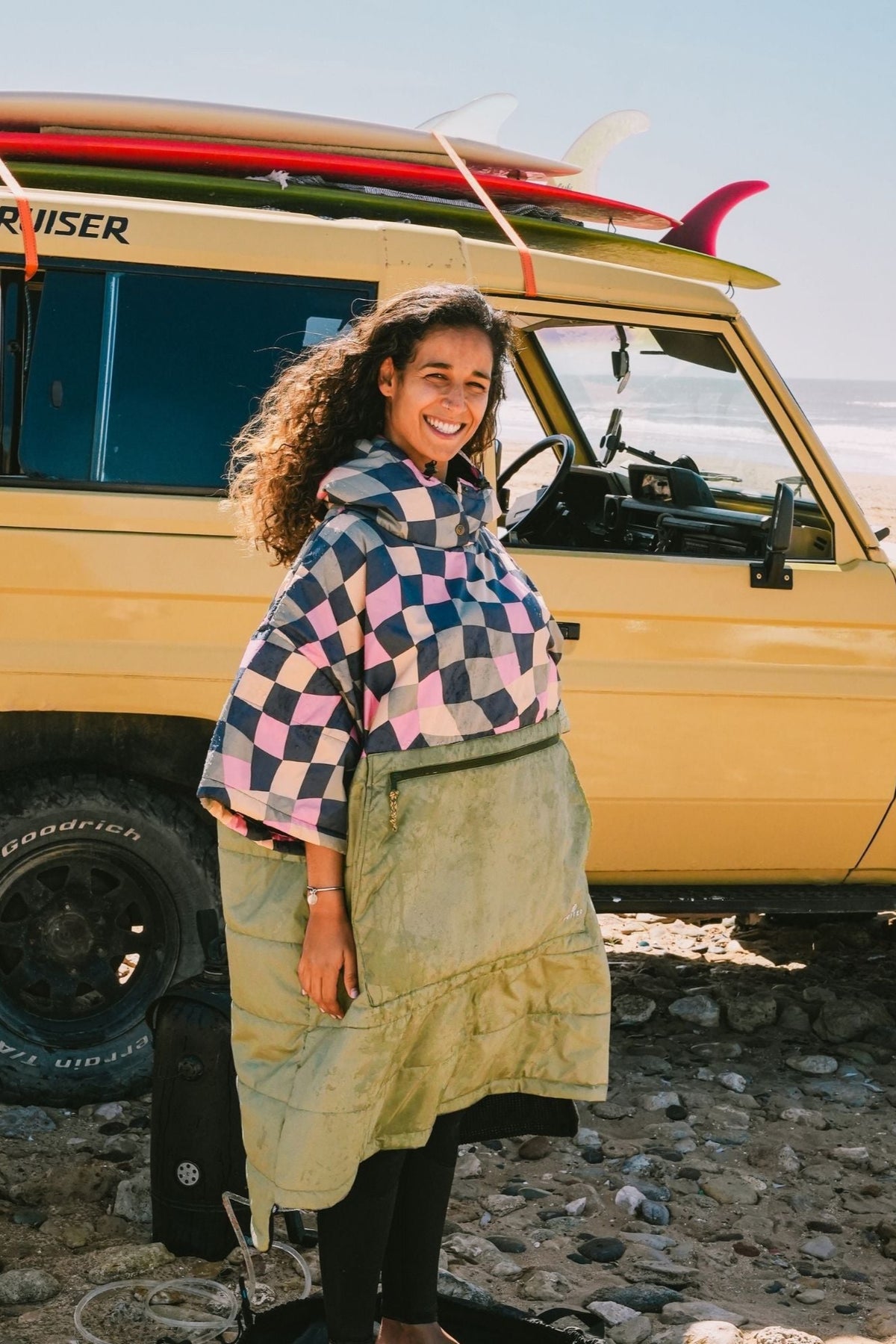 VOITED 3rd Edition Outdoor Poncho for Surfing, Camping, Vanlife & Wild Swimming - Wavecheck