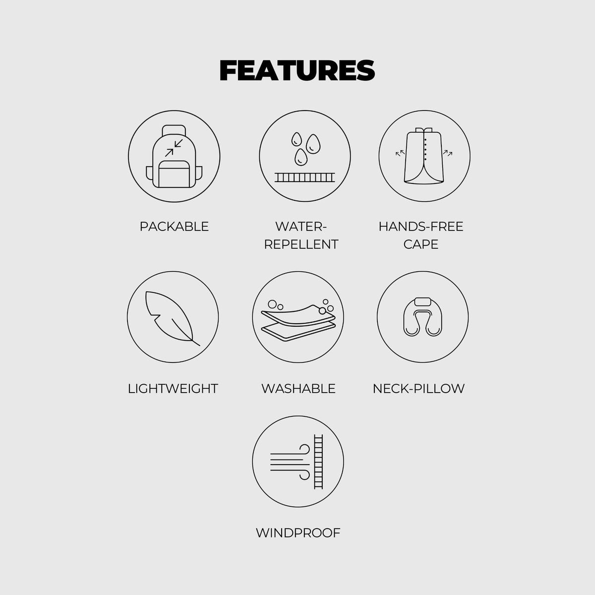 VOITED NeckPack Travel PillowBlanket - Beyond Real