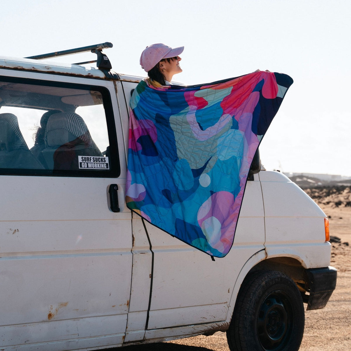 VOITED NeckPack Travel PillowBlanket - Beyond Real