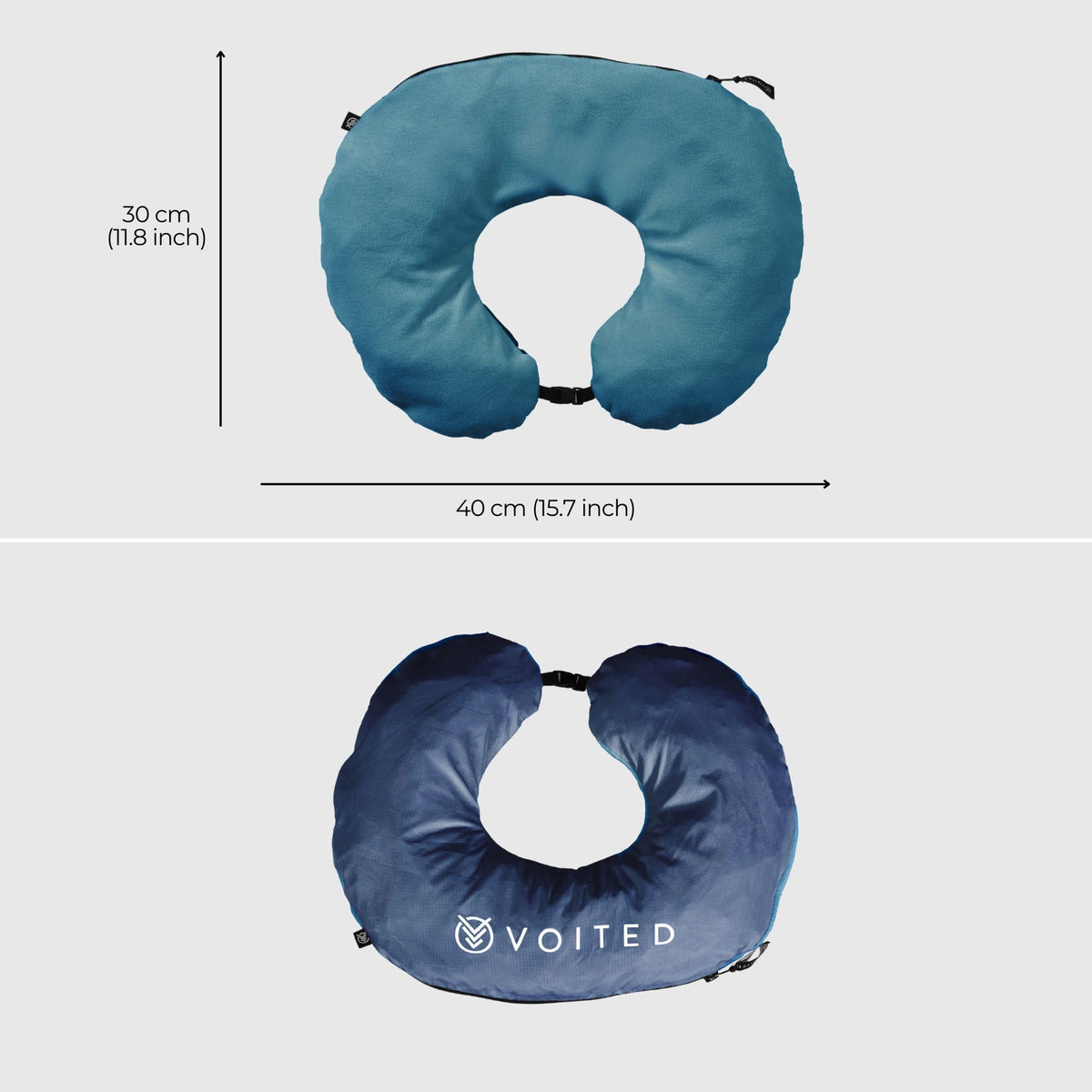 VOITED NeckPack Travel PillowBlanket - Camp Vibes Two