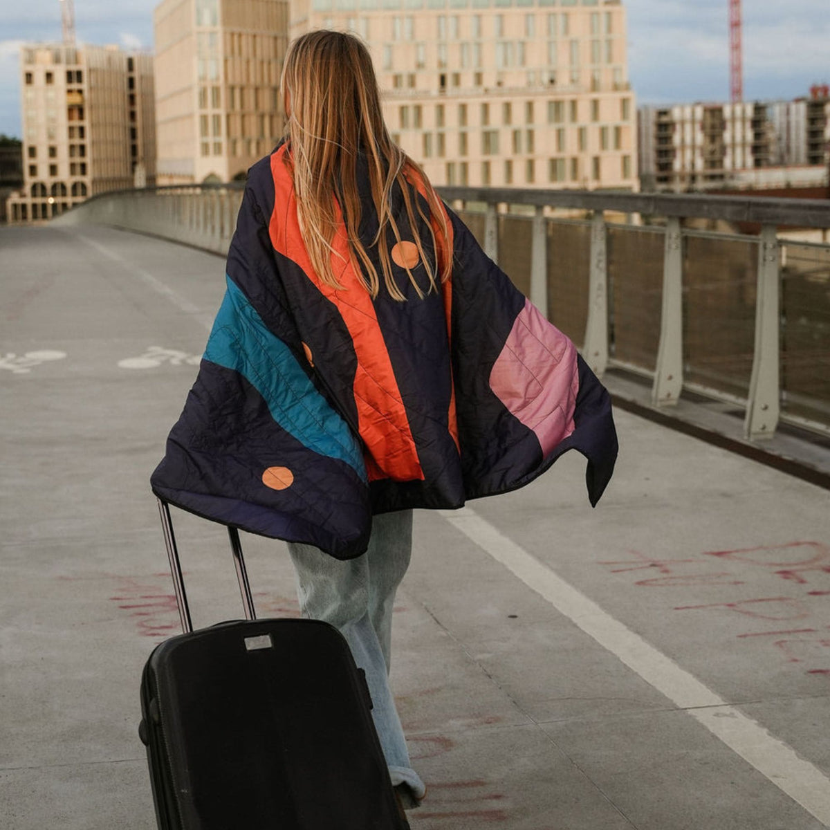 VOITED NeckPack Travel PillowBlanket - Trailtrekker