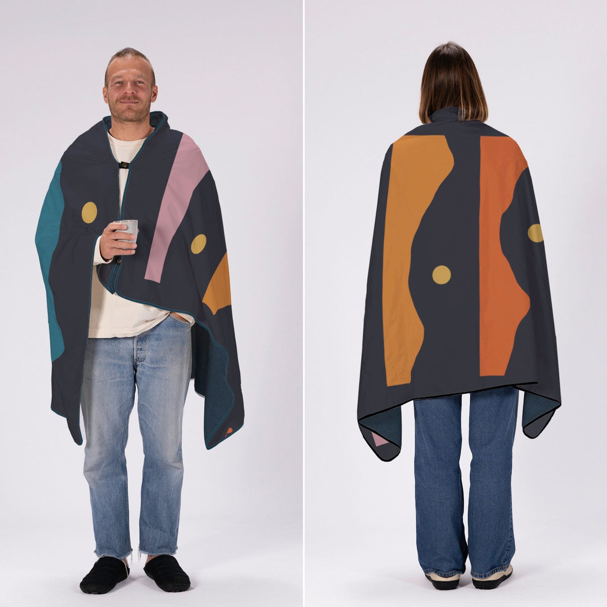 VOITED NeckPack Travel PillowBlanket - Trailtrekker