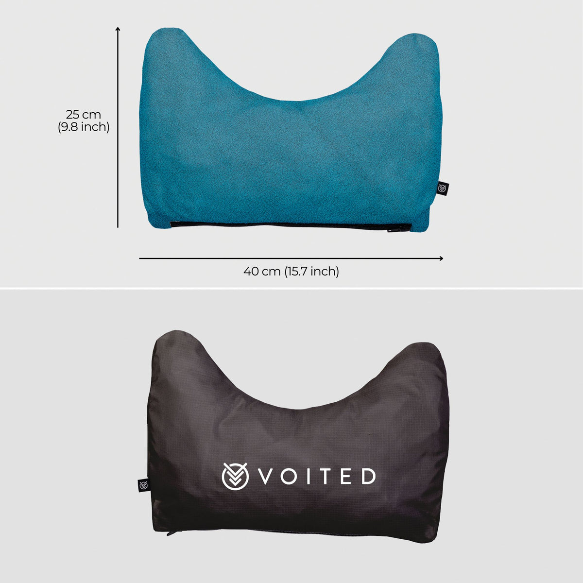 VOITED NeckPack Travel PillowBlanket - Waterfall