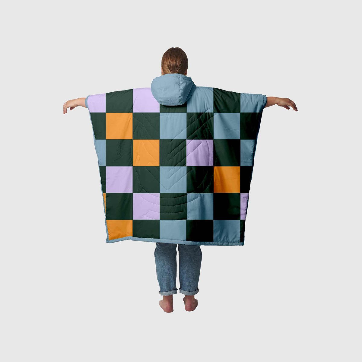 Voited Trooper Outdoor Premium Poncho-Blanket - Cheeckers