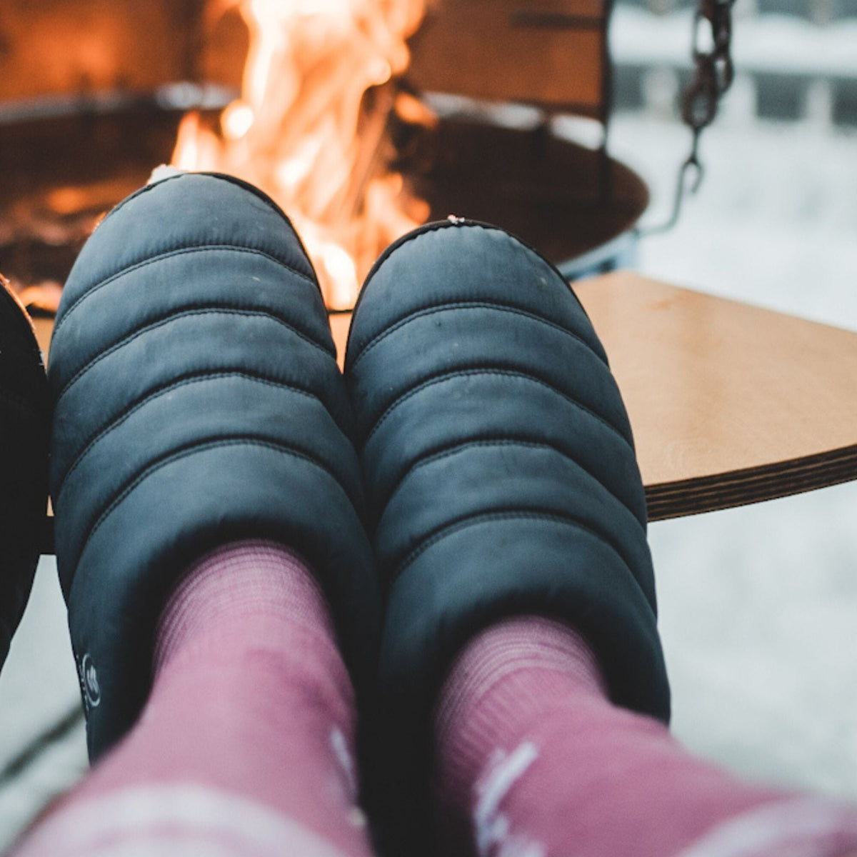 Voited Soul Slipper - Lightweight, Indoor/Outdoor Camping Slippers - Graphite