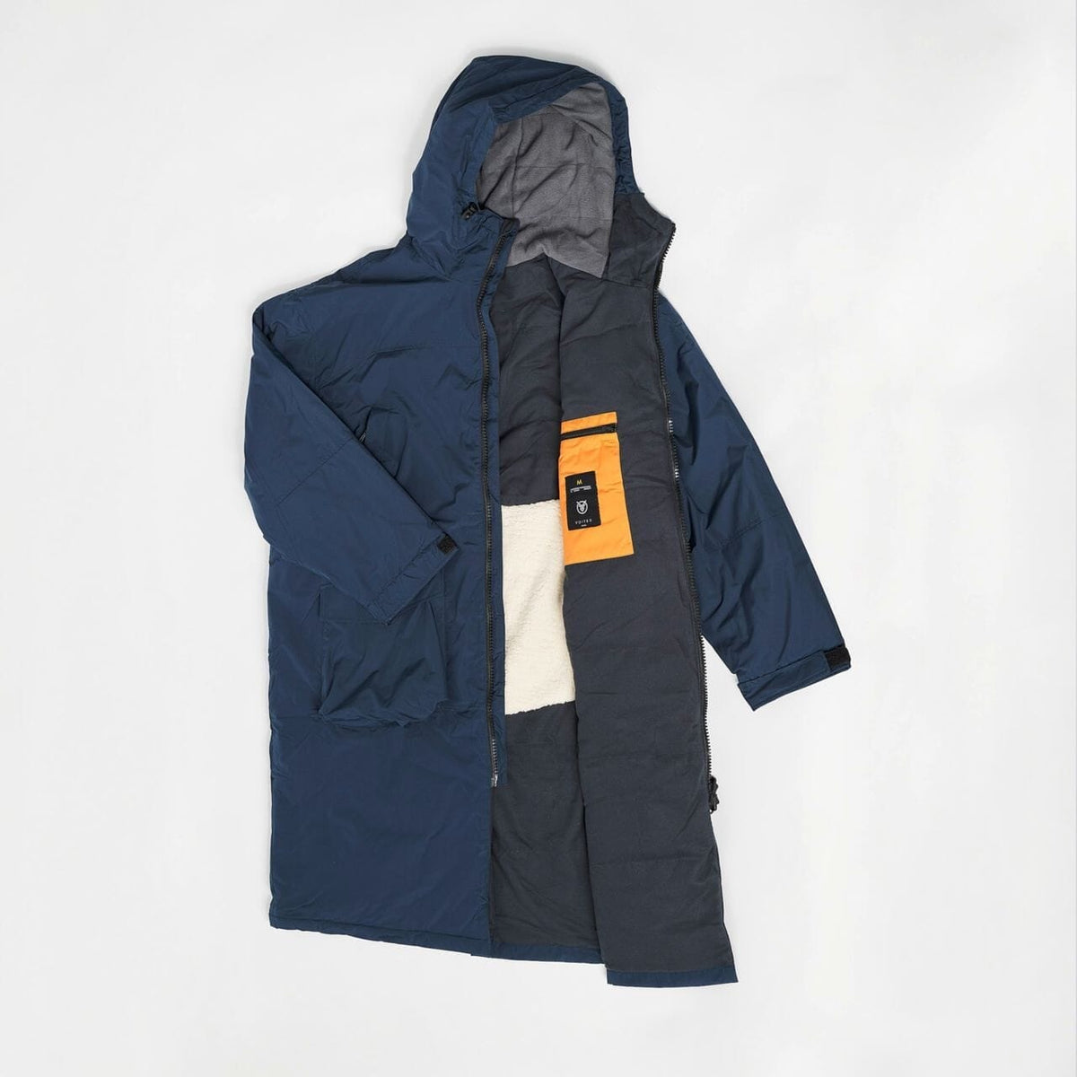 Voited Outdoor Change Robe & Drycoat For Surfing, Camping, Vanlife & Wild Swimming - Ocean Navy